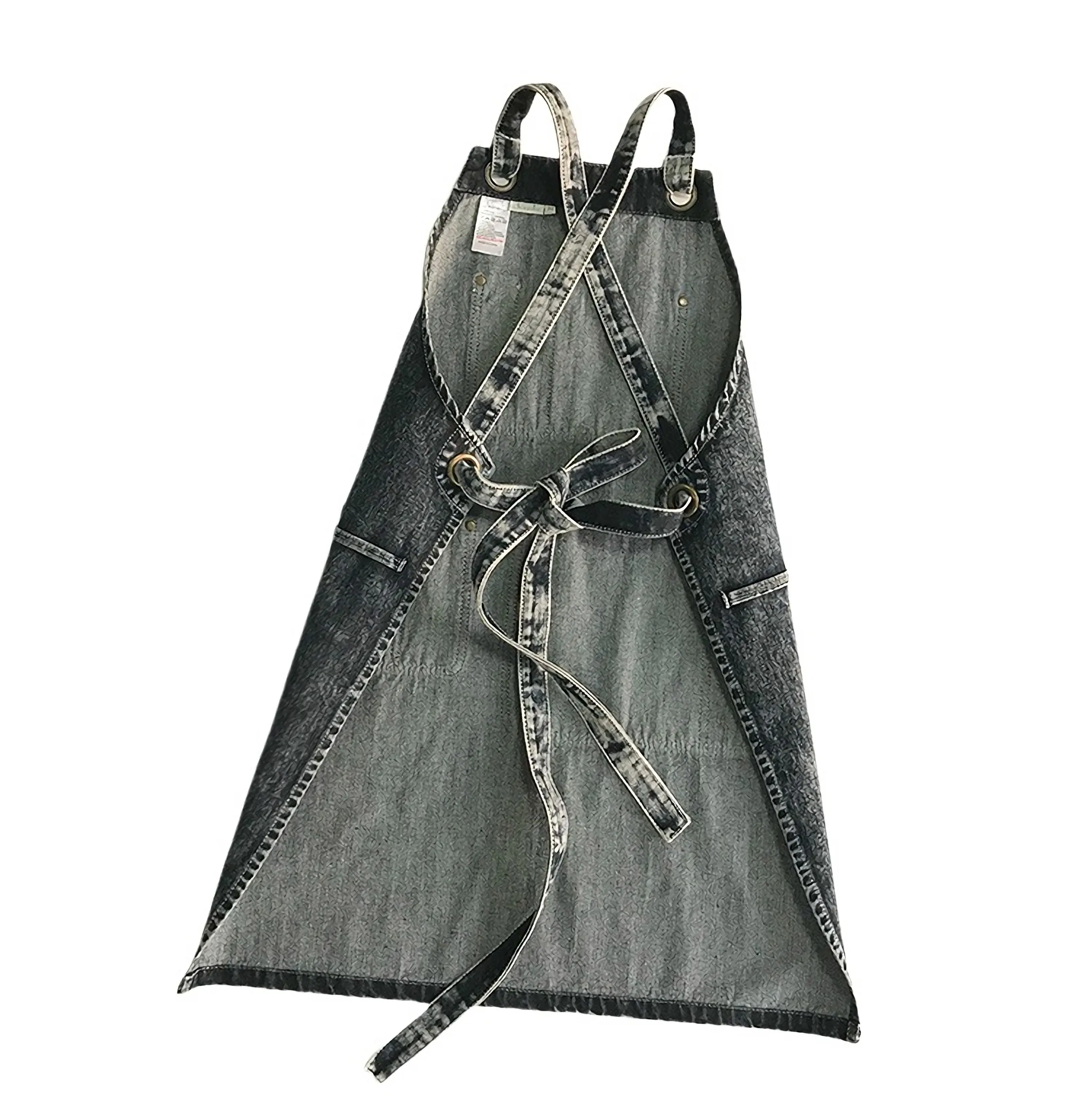 New Adults Apron Adjustable Housekeeping Denim Apron hair cutting kitchen coffee milk tea shop work clothes