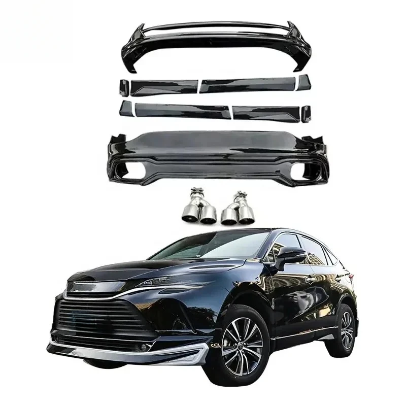

ABS Car Bumpers Front Lip Rear Lip Side Skirts Exhaust System Body Kits