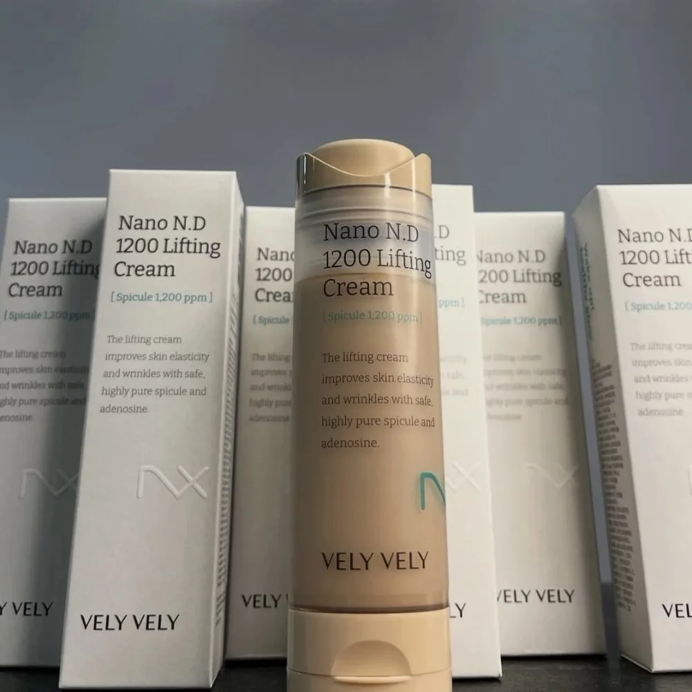 

50g Safe Highly Pure Collagen Moisturizer VELY VELY Nano N.D Spicule 1,200 Ppm Lifting Cream Improve Skin Elasticity Wrinkles