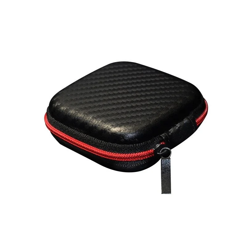 Earphone Case Bags Headphone Earbuds Bag Storage Carrying Pouch Cases PU Box Portable Earphones Accessorie Bags Card Box