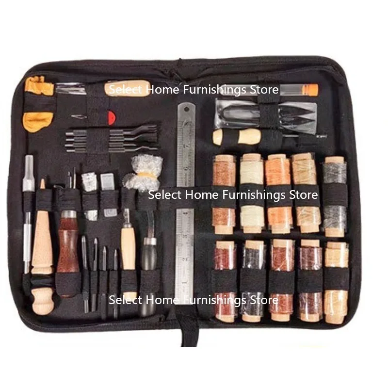 

Apply To Hand Sewn, Handmade Zipper Packaging Leather Tool Set