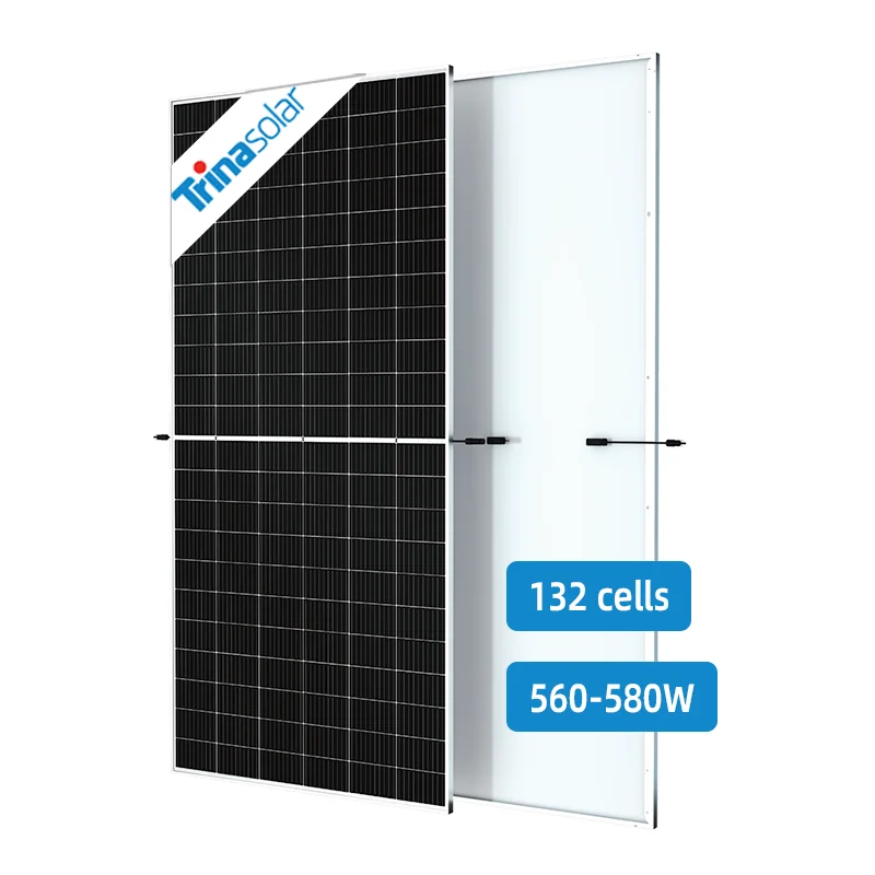 

Trina Solar Panels TSM-DE19R New Product Pannelli Fotovoltaici Half Cell 210mmx182mm Solar Cell 570W 575W PV Panels