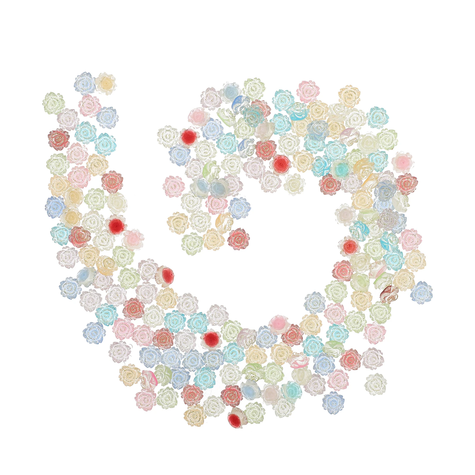

Nail Art Accessories Mini Resin Charms Flower Decor for Small Flowers Jewelry Floral Decoration Nails