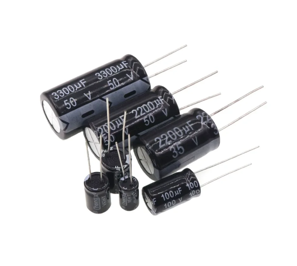 20PCS 680UF 1000UF 47UF 1500UF 10UF 22UF  4V 10V 16V 25V 35V Aluminum Electrolytic Capacitor  470uF 100UF 220UF  330UF 35V 470UF