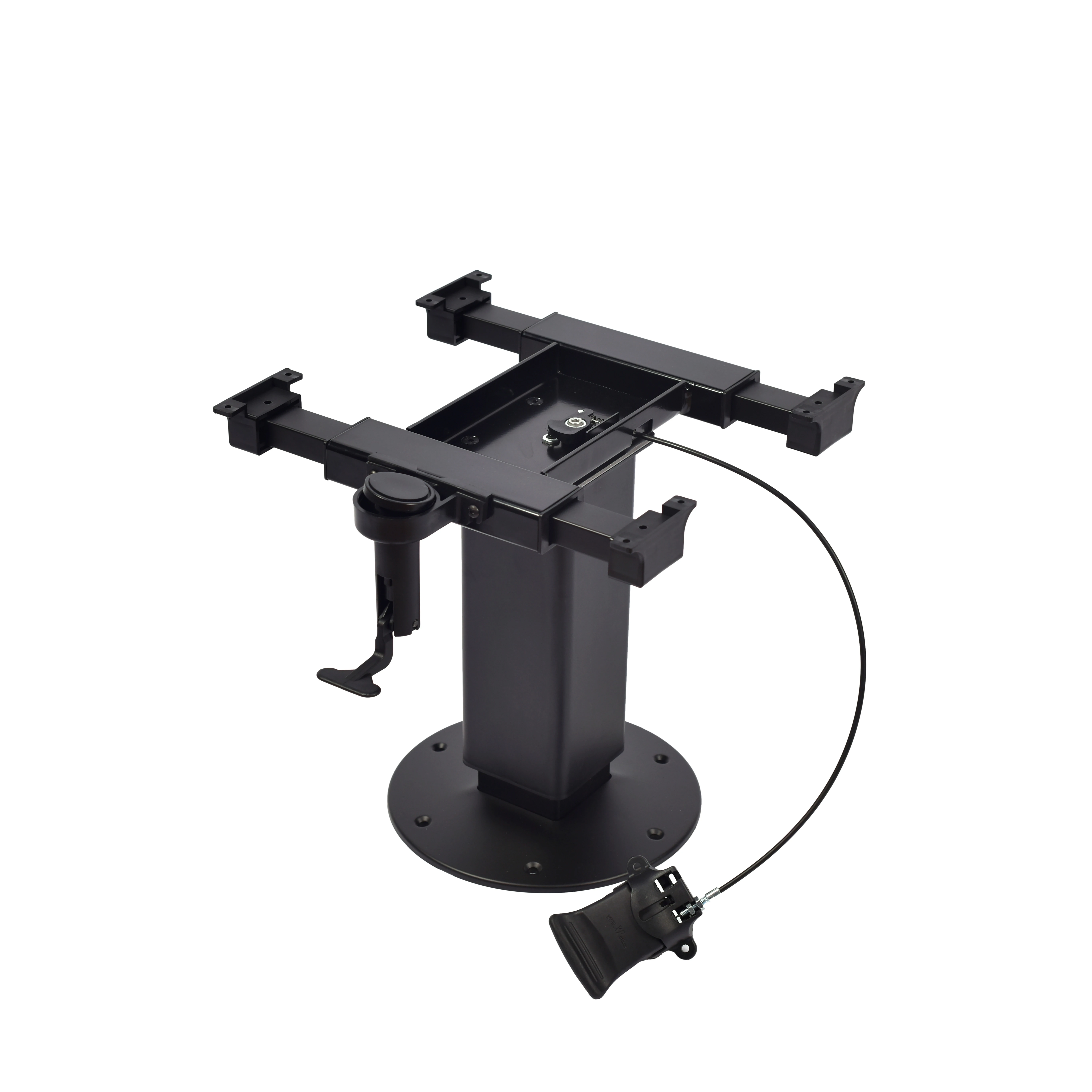 Hight Adjustable Steel Pneumatic Table Leg With Bidirectional Translation Frame for RV