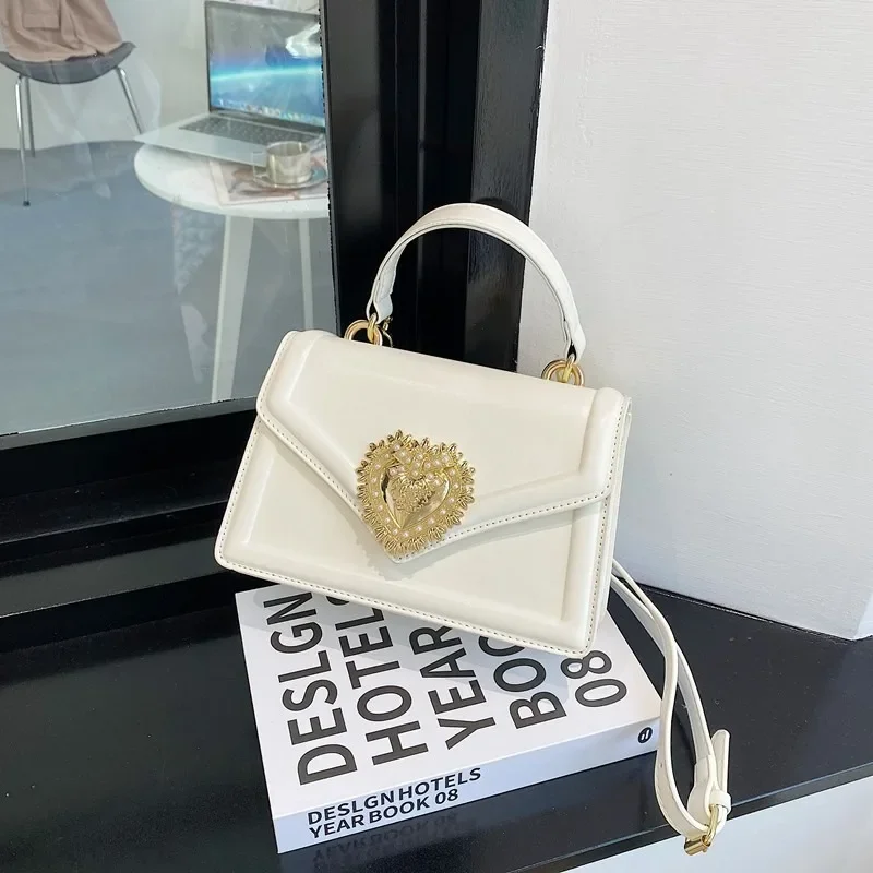 Dames messengertas met verstelbare riem, leren crossbody schoudertas van beroemde ontwerper, luxe merk klassiek elegant