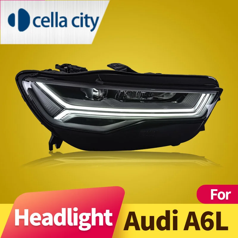 

Car Styling for A6 Headlights 2012-2018 Upgrade A6L All LED Headlight DRL Head Lamp Dynamic Singal High Low Beam Accessories