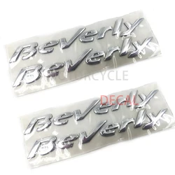 Motorcycle decal For PIAGGIO Beverly 500 Stickers Motorcycle Raise 3D Emblem Chrome Black Sticker Decal Motorcycle sticker