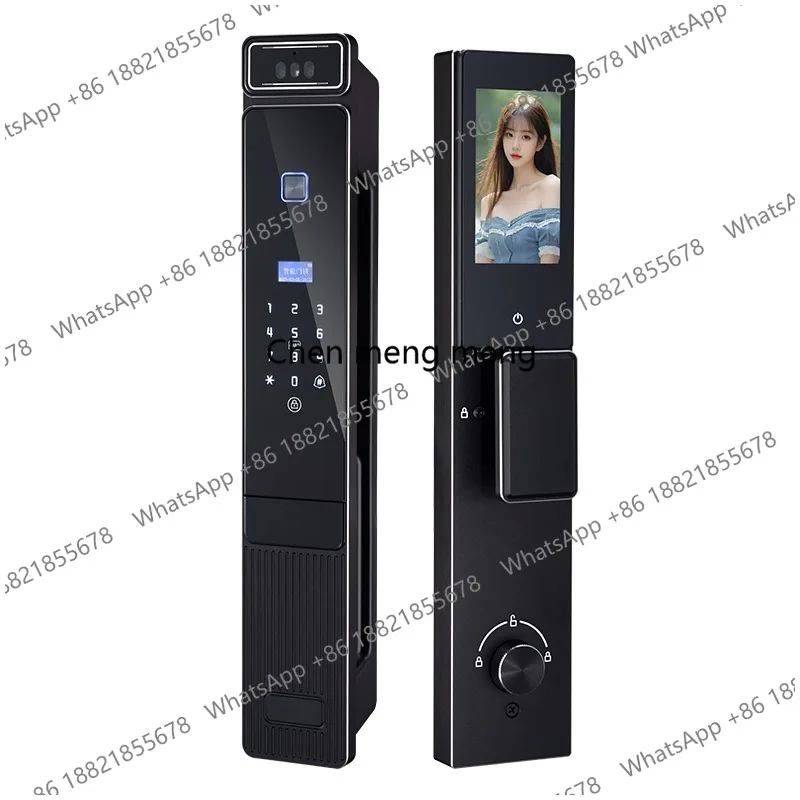Cross-border multilingual automatic 3D face smart lock fingerprint password lock smart door lock
