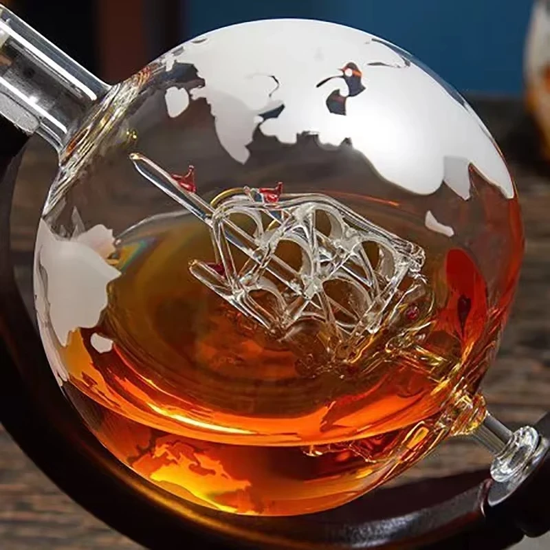Creative Globe Decanter Set Ex - Decanter Globe Set ulasan dan harga