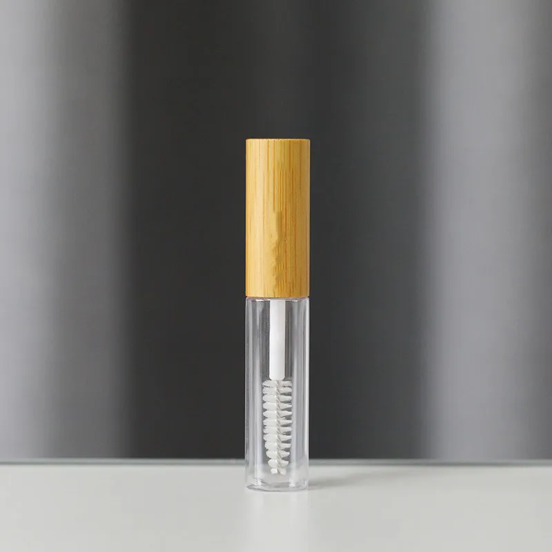Natuurlijke Gezondheid Bamboe Lipgloss Glazuur Buis Wimper Mascara Fles Hoogwaardige Eyeliner Container DIY Nagelrand Olie Lege Buis