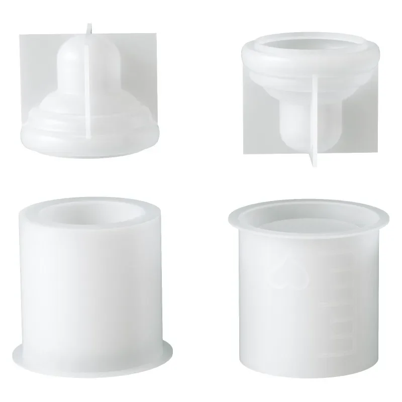 2026 New Epoxy Decoration Mold Easy To Use Love  Bottle Mold Aromatherapy Storage Box Mold Multi-Functional For Diy Projects Pen