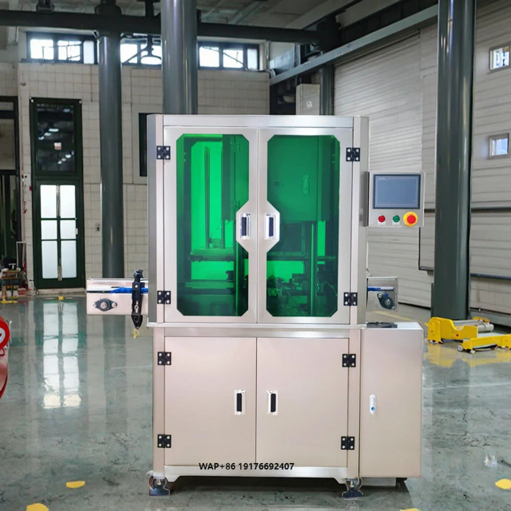 Full-Automatic Vacuum Nitrogen Filling Sealing Machine Caviar Tin Can Canning Sealer for Bottle Packaging