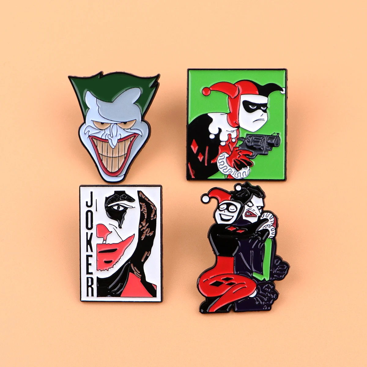 Bros Badut Keren untuk Pria, Pin Kerah Baju Film untuk Ransel, Pin Enamel Lunak, Pin Lencana Logam, Perhiasan Aksesoris Cosplay
