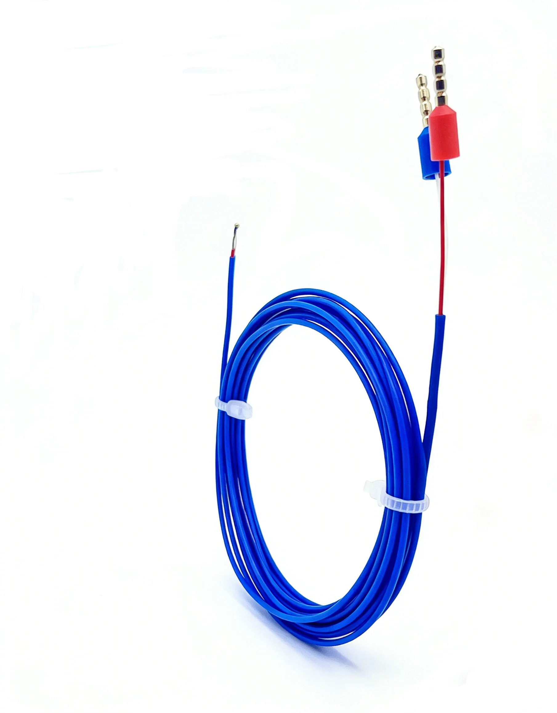 K-Type Thermocouple PTFE Temperature Sensor, Customizable Temperature Cables, Compatible with Thermometers and Data Loggers.