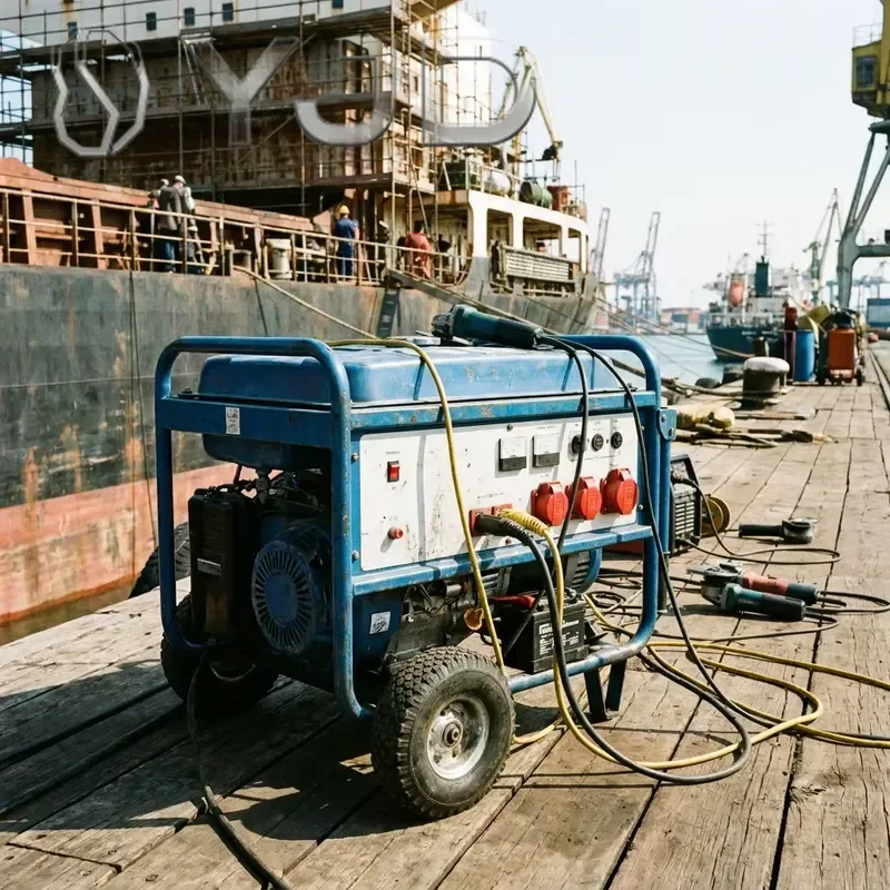 YJD 3kW 5kW 8kW Silent Diesel Generator Portable Power Genset for Home Use Backup