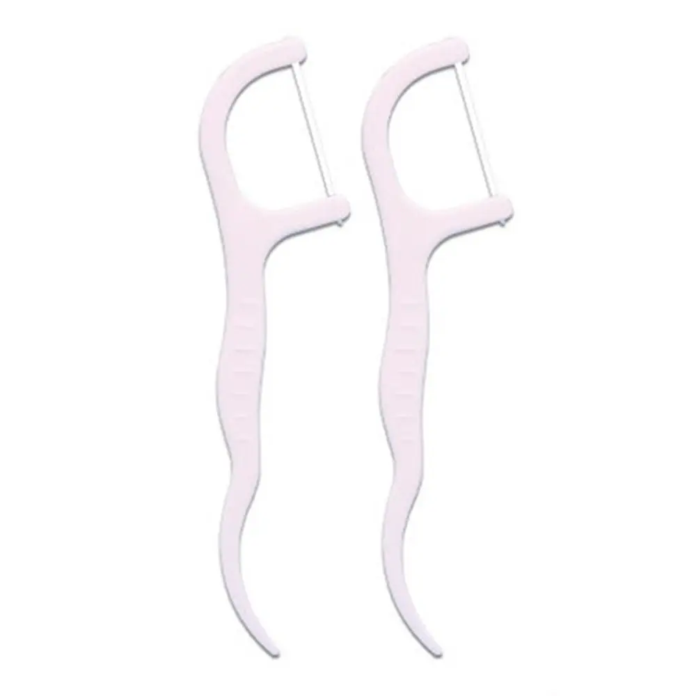 المنبثقة التلقائي خيط الأسنان صندوق تخزين الغبار المحمولة خيط تنظيف الأسنان اختيار موزع مريحة قابلة لإعادة الاستخدام الأسنان عصا #3