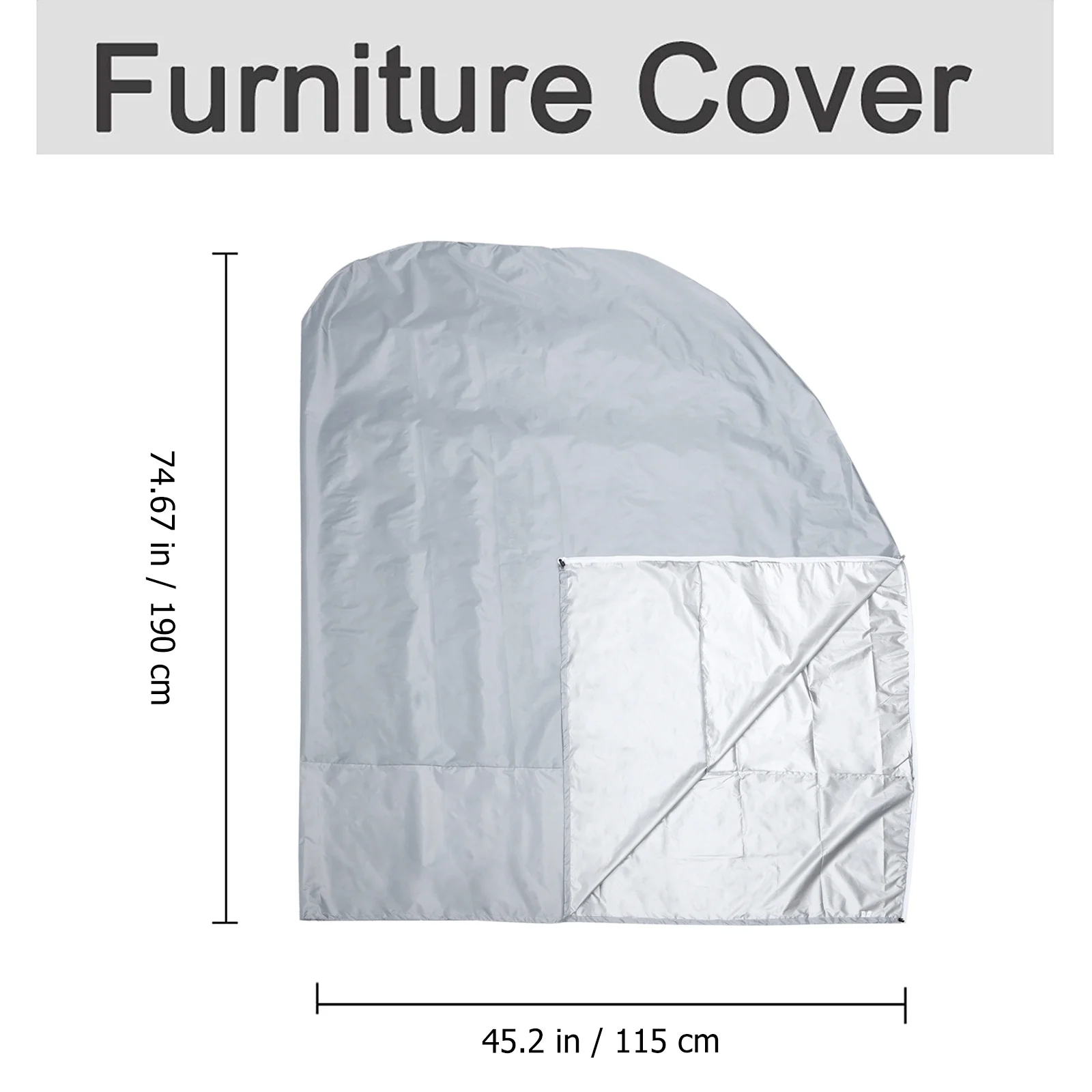 1 قطعة غطاء أرجوحة خارجي 210D مادة أكسفورد مقاوم للماء مقاومة للأشعة فوق البنفسجية خفيفة الوزن محمولة معلقة كرسي المأوى المظلة #3