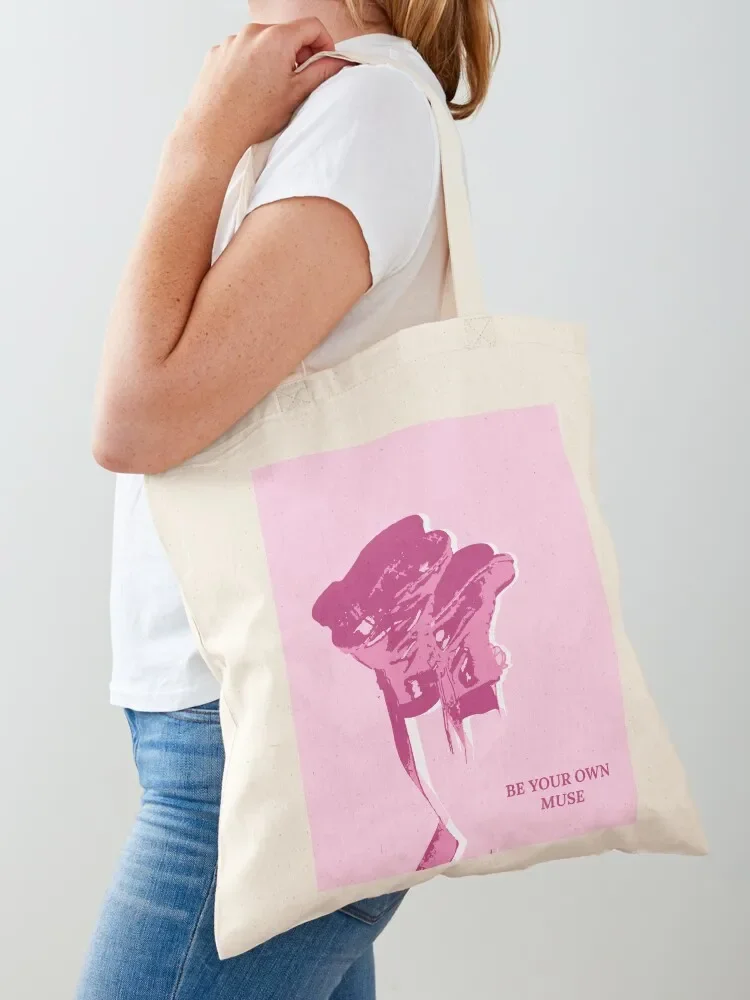 

Be Your Own Muse Boots Tote Bag the tote bag canvas tote bags large size bags large bag