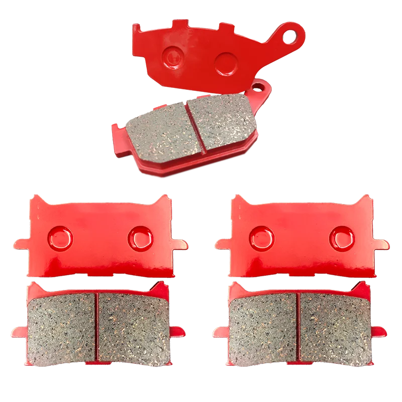 Motorcycle Ceramic Front Rear Brake Pads for Honda CB CBR 650 R CB650 R CB650R CBR650 R CBR650R 2019-2021 ADV 750 H 2017-2021