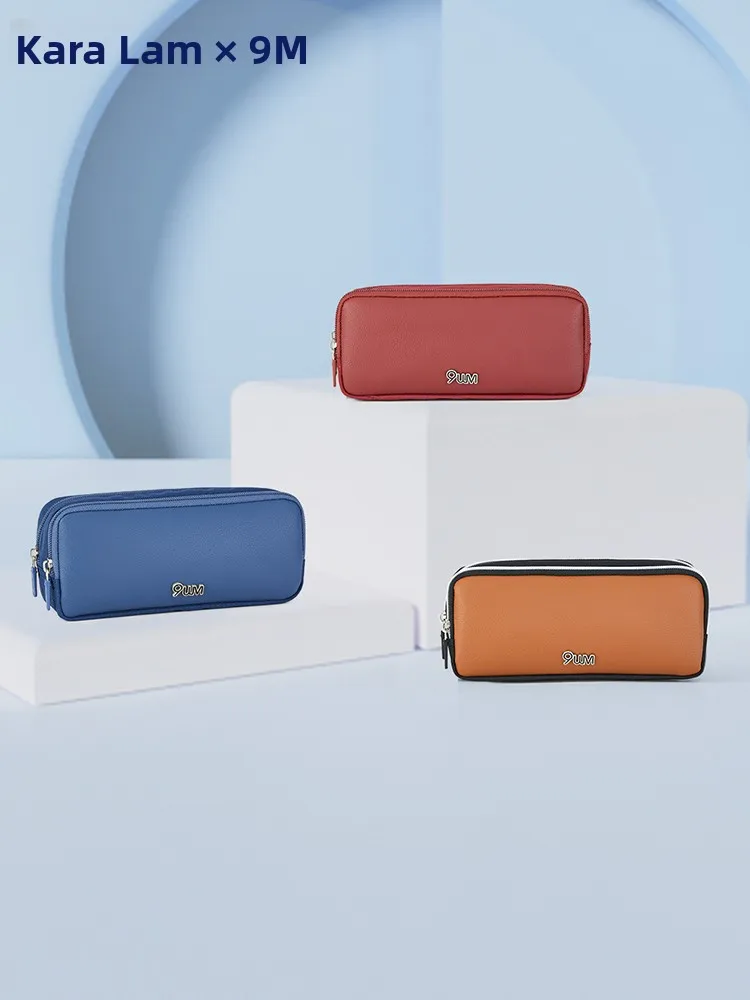 9um-large-capacity-double-layer-waterproof-cute-pencil-case-children's-creative-storage-gift-bag-leather-goods-backpacks