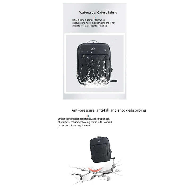 

For DJI Avata Storage Bag Backpack Waterproof Nylon Bag For DJI Avata Box Portable Case Flight Accessories Organizer-A36G