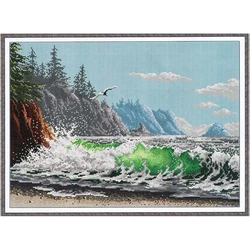 ZZ4509 For Needlework Kit NOT PRINTED Cross Stich Painting Set Cross Stitch Kits Cross-stitch Embroidery Set Stitch Kits Hobby