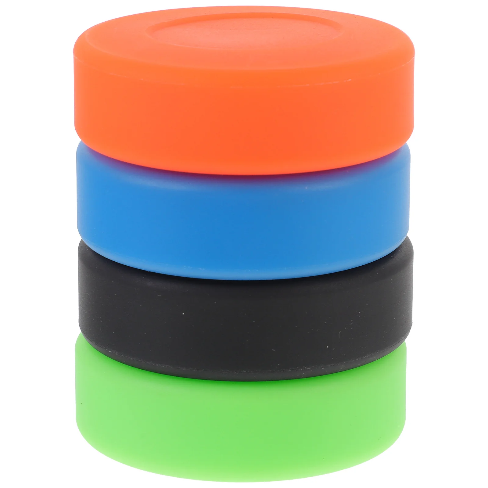 4 قطع من كرات الهوكي الرسمية مثالية لألعاب الهوكي الدوارة وعفريت الممارسة اليومية للتدريب على اللوازم الرياضية الخارجية