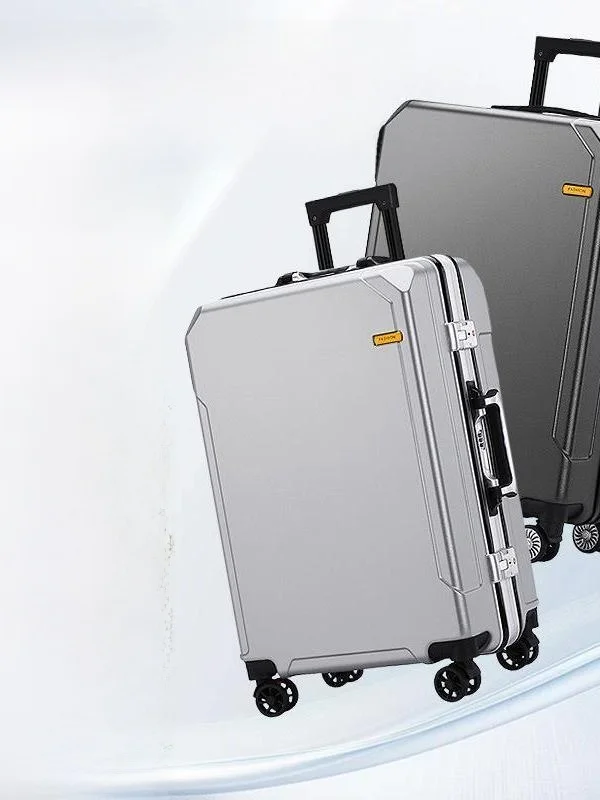 new-24-inch-large-capacity-fashionable-student-anti-fall-travel-suitcase-unisex-20-inch-password-pull-rod-box-retro-style-abs-pc