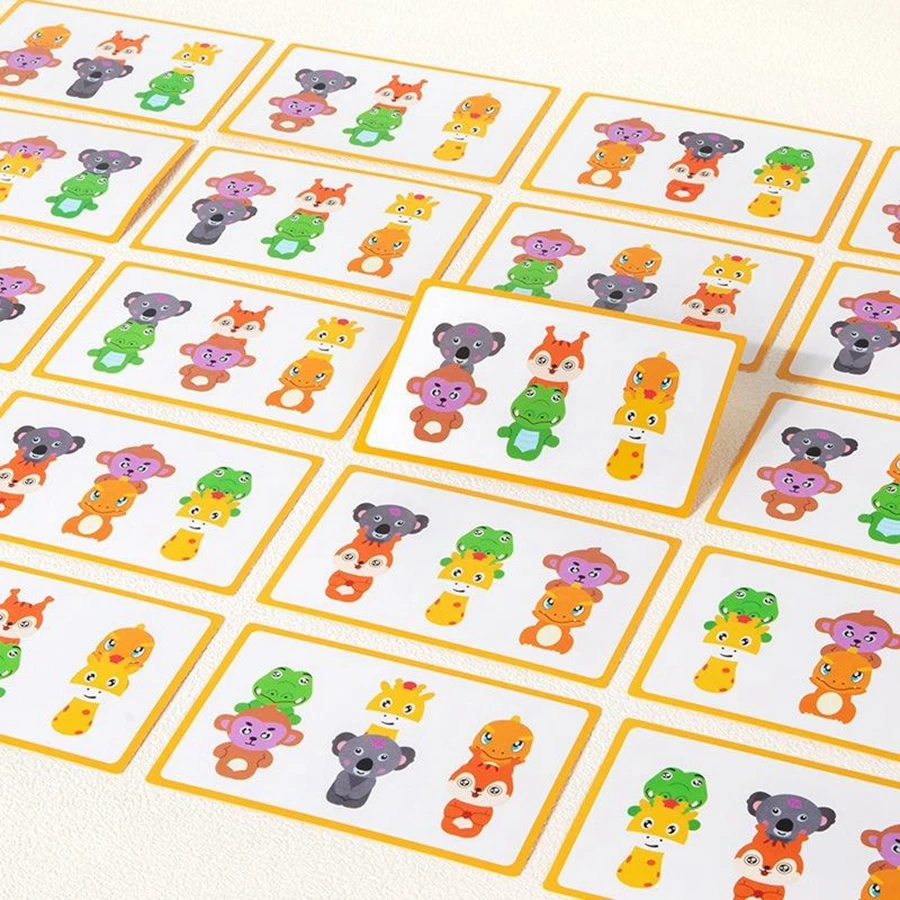 6 pçs animal fantoches de dedo do bebê aprendizagem precoce brinquedos montessori criança classificação brinquedo macio figuras dos desenhos animados para crianças educação presente