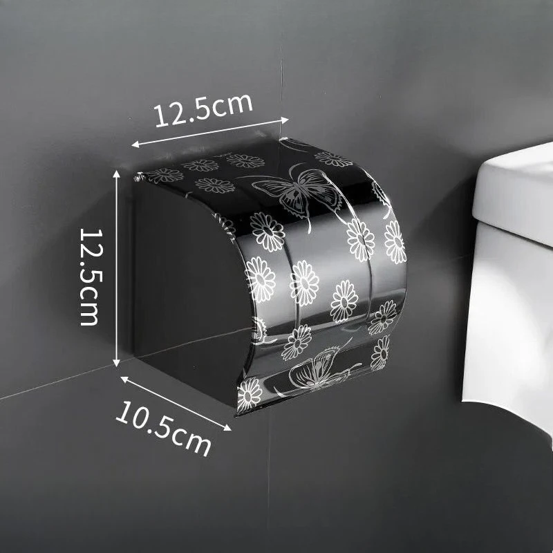 

Toilet Paper Holder New Creative Stainless Steel Gold Tissue Holder Box Toilet Waterproof Tissue Holder Toilet