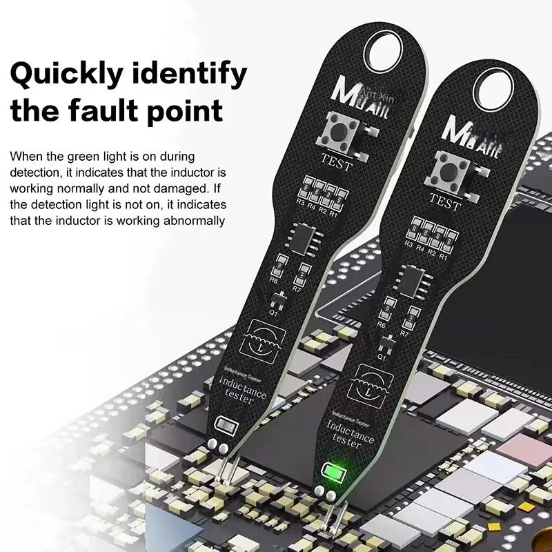 【HG】MaAnt M093 Inductance Tester Electromagnetic Induction Tool High Precision for Circuit Board Fault Detection Easy Operation