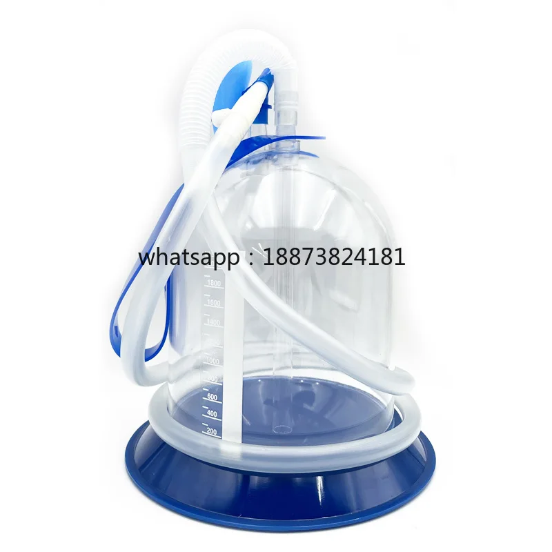 

Vacuum Sealing Drainage High Pressure Bottle Chest Wound Drainage System fast shipping