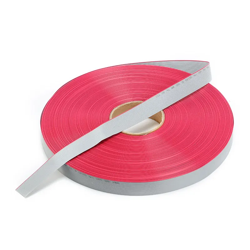 Graues Flachbandkabel 1,27mm Rastermaß 10P-40P 2 Meter UL2651 Draht für IDC FC 2,54mm – Detail 5