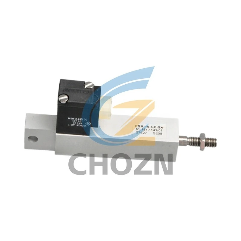 Heidelberg SM102 CD102 Front Lay Solenoid Valve 61.184.1141 Cylinder Air Valve Heidelberg Parts