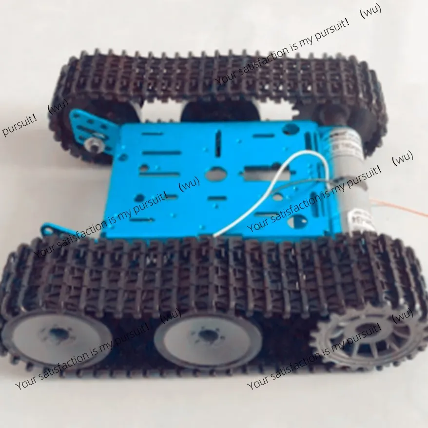 Tracked Tank Robot Chassis, Remote Control Car Kit With Obstacle Avoidance Line Tracking For Competition Maker Education