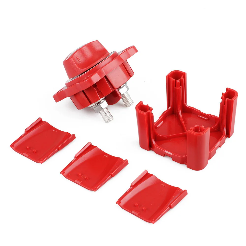 Car Auto RV 100A-300A 12V-48V Marine Boat Single Circuit Battery Selector Isolator Pemutus Rotary Switch Cut