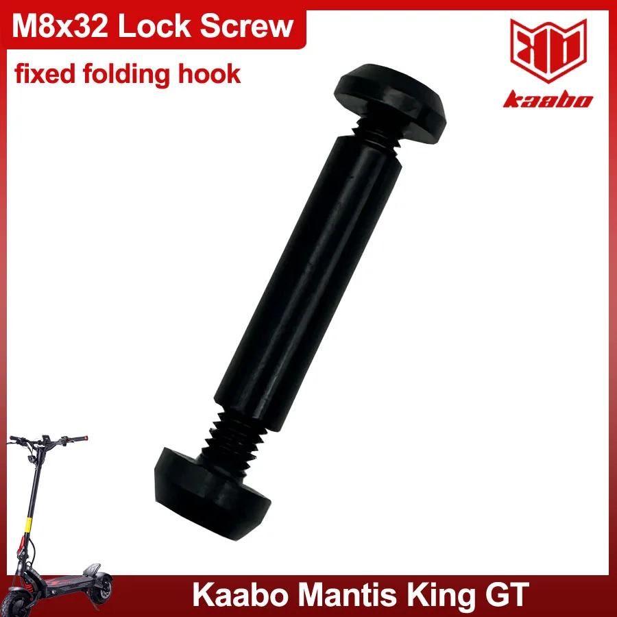 MK Lock Screw M8x32 Pair Screws Locking Pin 8mm 32mm for Kaabo Mantis King GT Electric Scooter Original Part