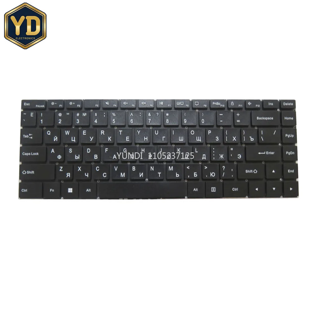 YD Laptop Keyboard For TCL Book 14 Go B220G English US Russia RU Black New