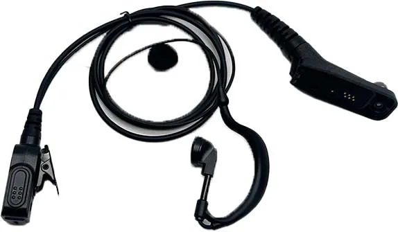 Ph790 Universal Tube Earphone Walkie Talkie  Acoustic Tube Earpiece Headset Mic for Moto-rola Two Way Radios