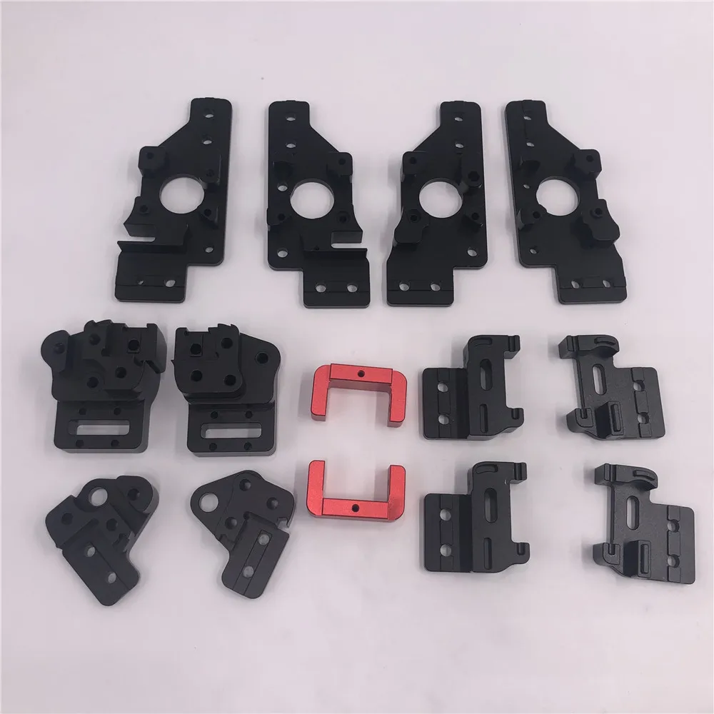 1set voron Trident 3D printer Aluminum alloy functional printed parts kit aluminum CNC  MachinedTrident frame parts kit