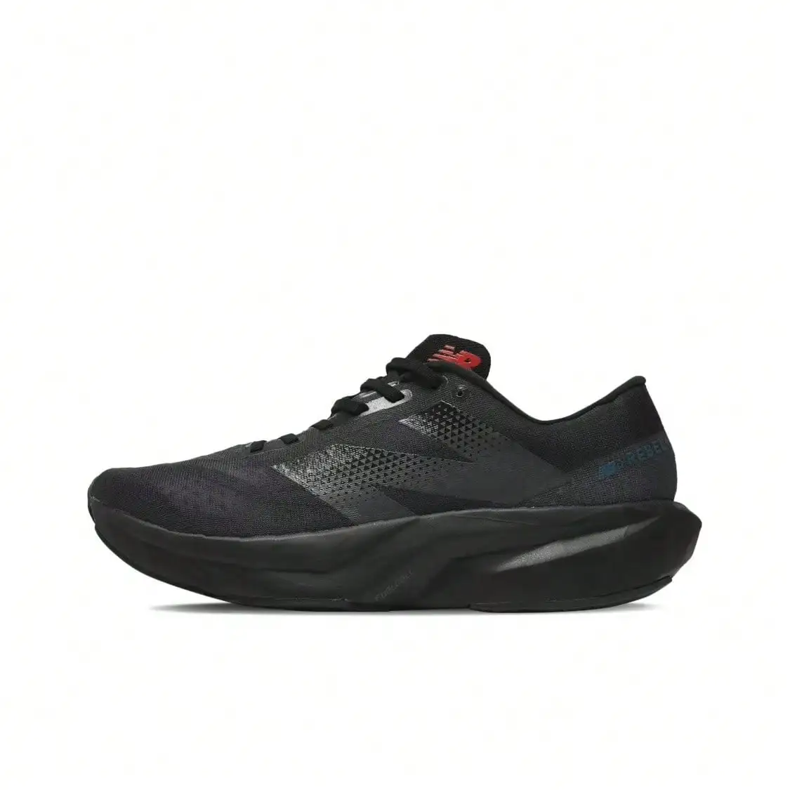 New Balance Rebel V4 Knit Marathon Running Shoes Men Black/Green MFCXLB4