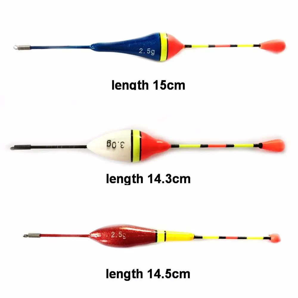 2PCS Outdoor Fluctuate Slip Drift Tube Assorted Sizes Floats Bobbers Indicator Fishing Lure Light Stick Floats