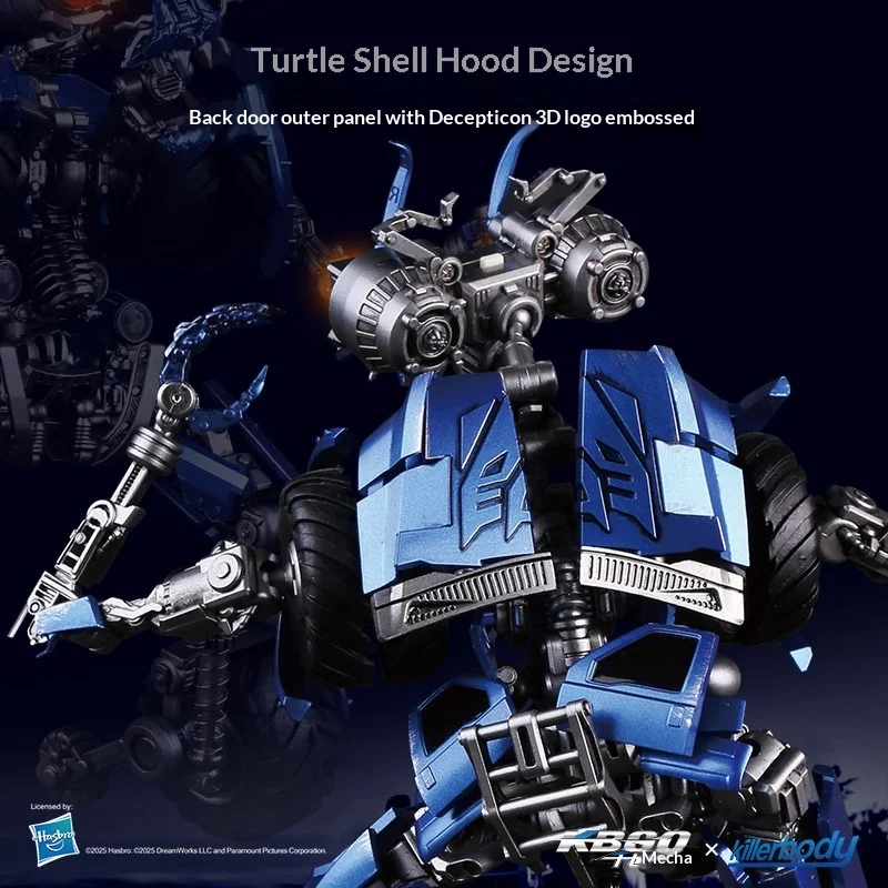 Killerbody Qianshi Mecha Officially Licensed Transformers Wheelie Mrp 03 Light Up Posable Collectible Action Figure Gift - view 4