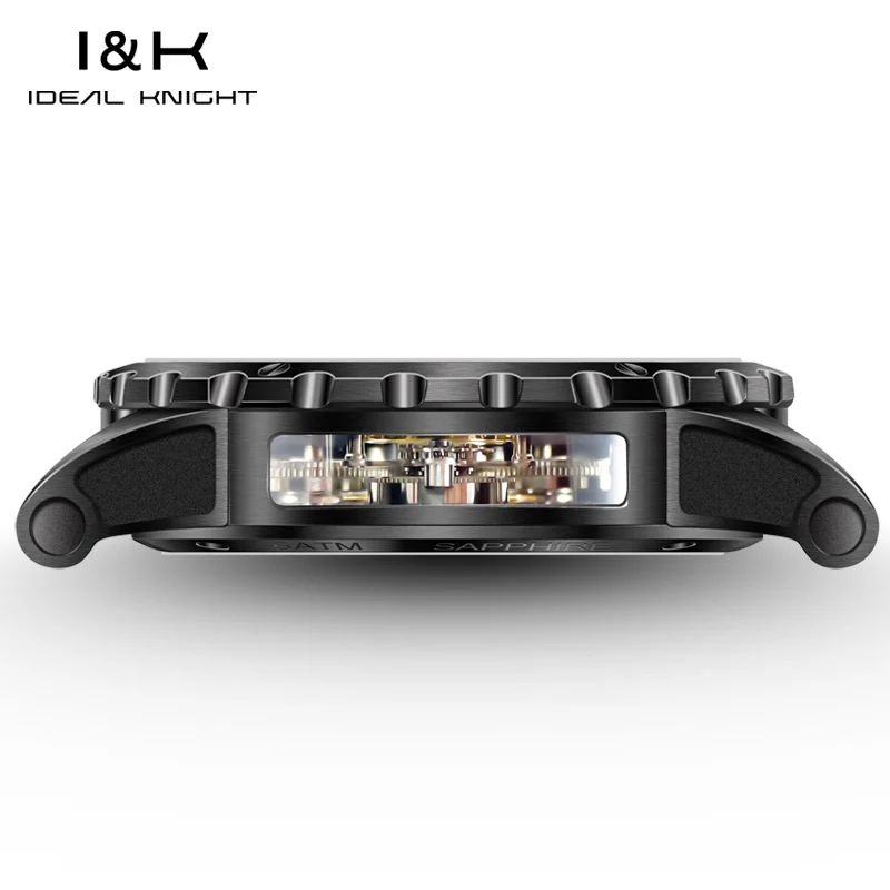 IDEAL KNIGHT 6803 Brand original authentic watch for woman Gift Box Manual tourbillon mechanical men's watch