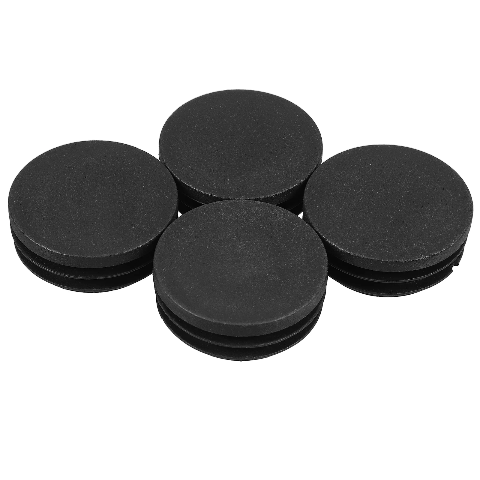

4 Pcs Furniture Plugs Durable Plastic Chair Bumpers Floor Protection End Caps Foot Protectors Elastic Leg Inserts Round Glides