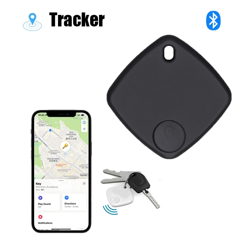 Tracker portatile Smart Bluetooth Tracker borse Finder Keys portafoglio Car Anti-lost promemoria dispositivo di localizzazione borsa key smart