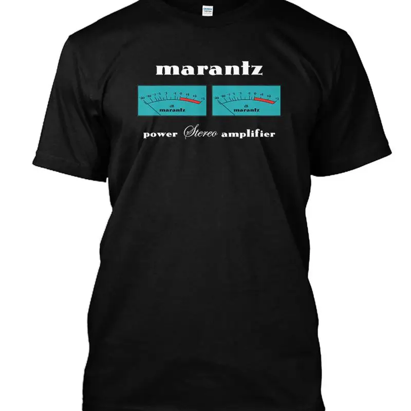 

Marantz Power Mens Black T Shirt Size S 5XL