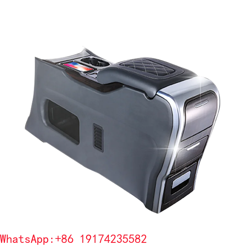 

Best Factory Car Interior Accessories Custom Armrest Box Optional Console with Refrigerator for Toyota Alphard