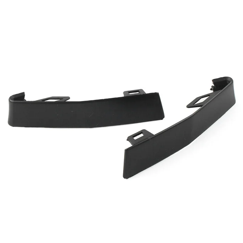 

1 Pair Car Front Bumper Side Insert Molding Trim Black ABS Fit For Land Rover Range Rover Velar 2017-2021,R&L LR105599 LR105598-